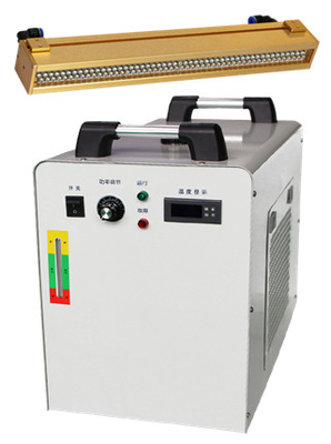 300*30mm 365nm 395nm 3000W UV-LED-Heilungsanlage mit UV-Wasserkühlsystem