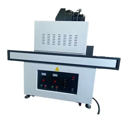 UV-Härtungsfördersysteme mit Quecksilberlampentechnologie für gleichmäßiges Trocknen von UV-Farben, Klebstoffen, Lacken und Haftmitteln
