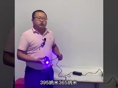 Mini 365nm UV-Langwellen Taschenlampe, tragbare UV-Torche OEM ODM