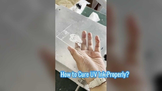 Wie härtet man UV-Tinte richtig aus?v