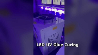 LED-UV-Härtungssystem, schnelle Kleberaushärtung