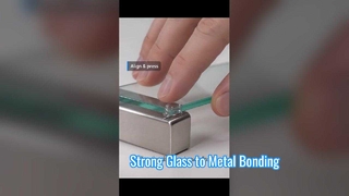 Bester UV-Klebstoff für die Glas-Metall-Verklebung