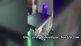 UV-härtender Fördertrockner zum Aushärten von UV-Tinten