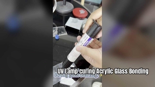 Hochleistungs-LED-UV-Härtungslampe für die UV-Klebeverklebung von Acrylglas