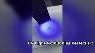 UV-lichthärtender Displayschutz, UV-Kleber, keine Blasen